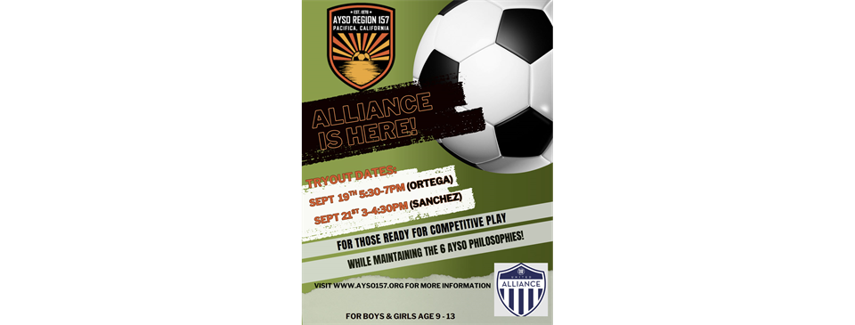 Alliance Tryouts